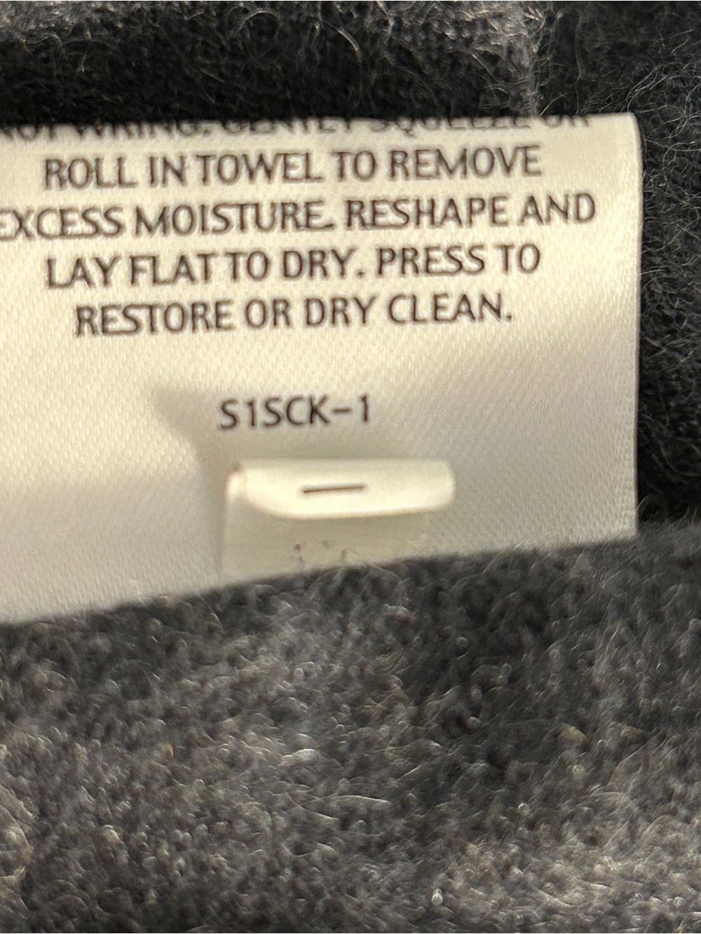 Eileen Fisher L large Sequin tank top Organic Cotton cashmere mix gray sweater - Picture 8 of 16